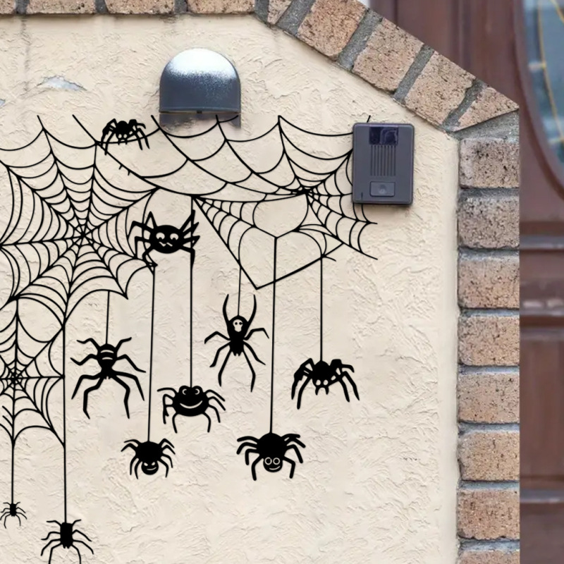 2025年アマゾンハロウィンAFH1470スパイダーウォールステッカーは、越境プラットフォームでの上場、ラベル貼り付け、代行発送に対応しています。|undefined