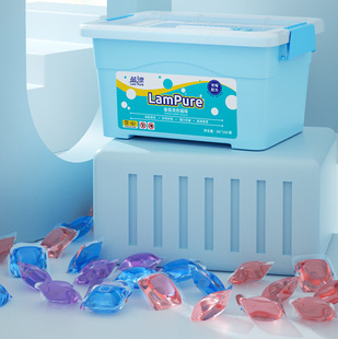 Blue drift factory wholesale household perfume concentrated laundry detergent laundry beads family boxed 100
