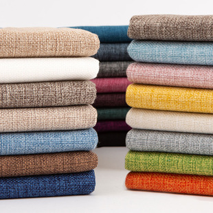 Thickened Solid Color Cotton Linen Tablecloth Clearance Sale DIY Pillowcase Fabric
