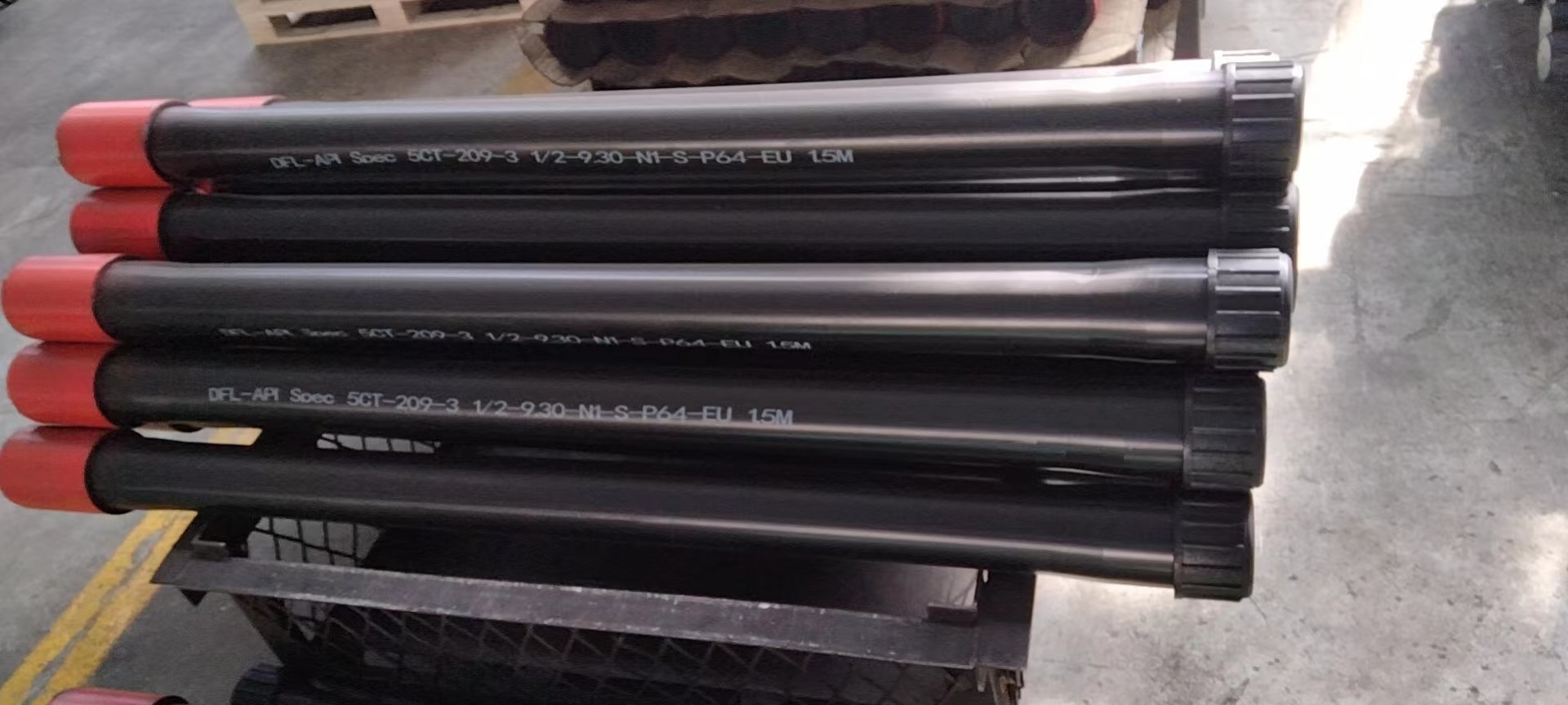 API 油管短节2-7/8 加厚 平式 N80 2米长  一端接箍