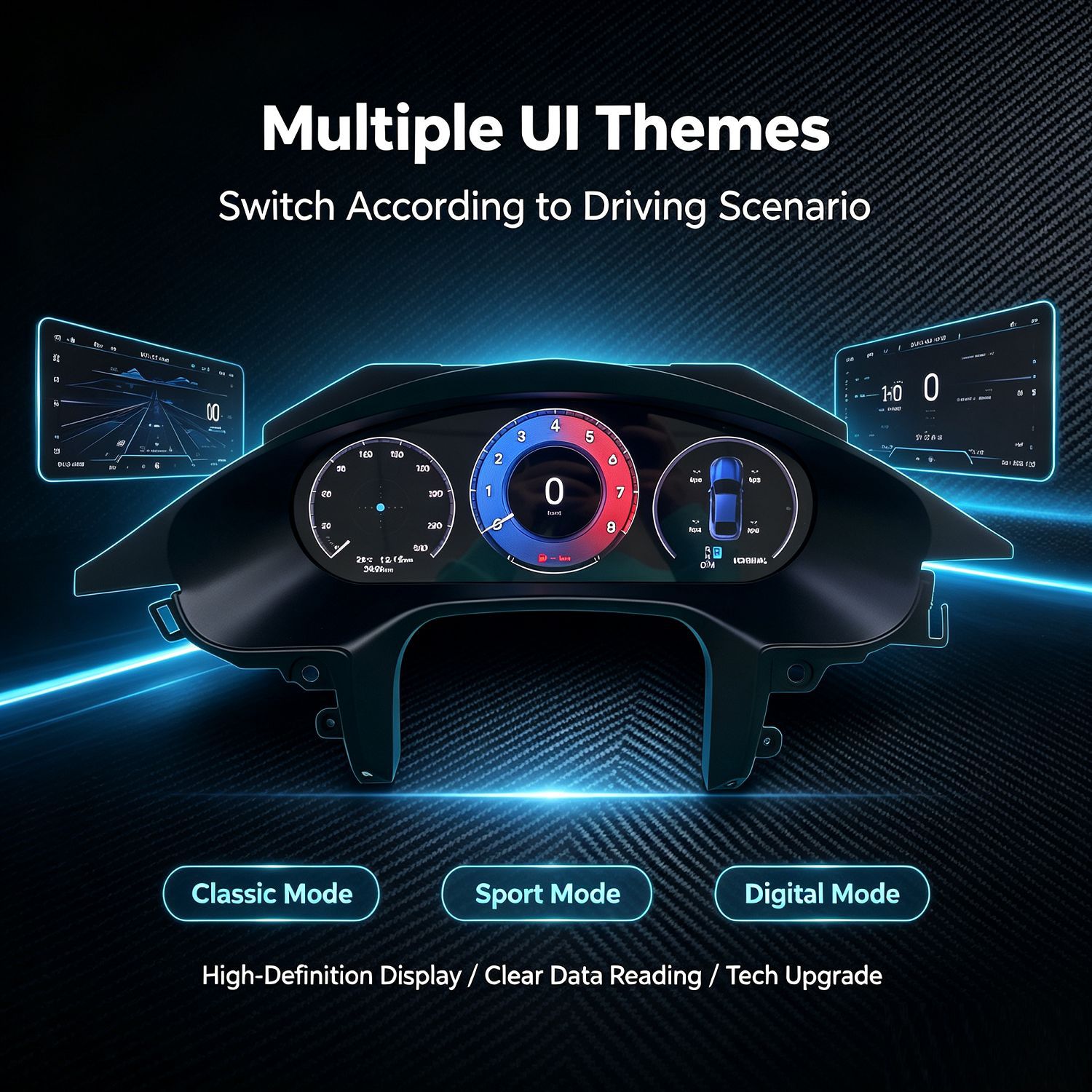 Suitable for Porsche Panamera 970 Full Lcd Instrument Panel 12.3inch Non-Destructive Upgrade and Modification Digitalization