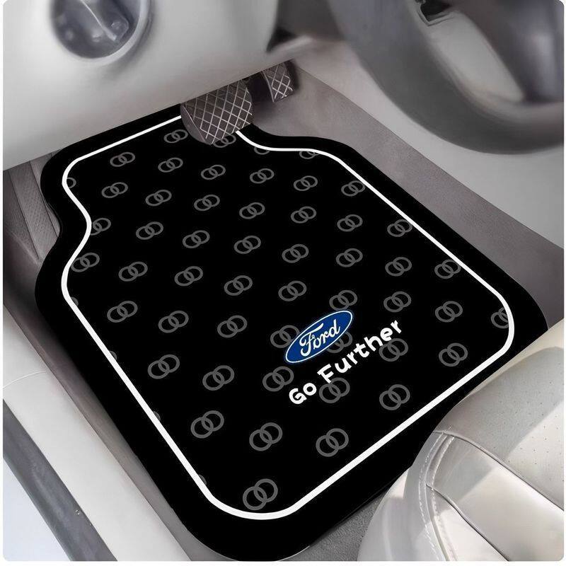 Simple Style Universal Car Floor Mat, Single-Piece Diatomaceous Earth Foot Mat, Easy to Clean, Wear-Resistant, Water-Absorbent, Non-Slip Mat