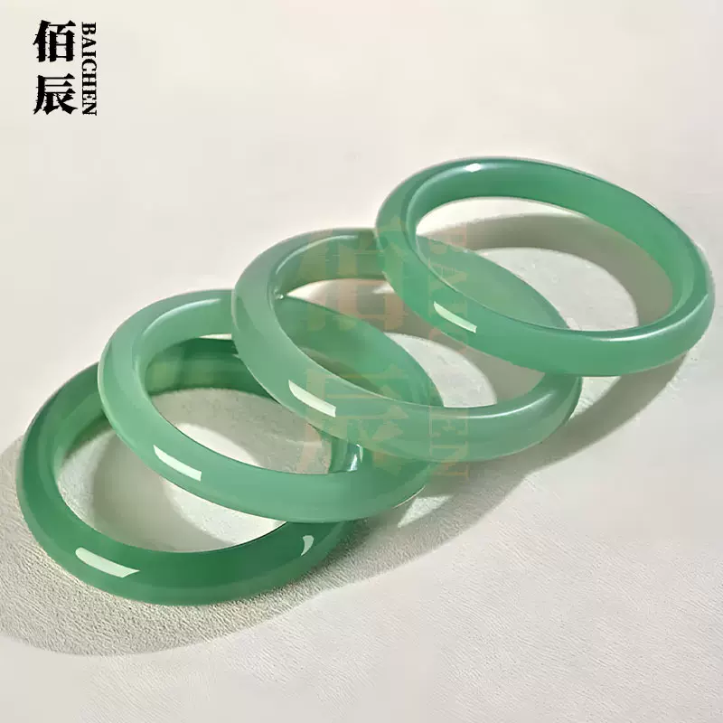 天然东陵玉手镯女款正品晴水玉镯子年轻款新疆玉石生日礼物送妈妈