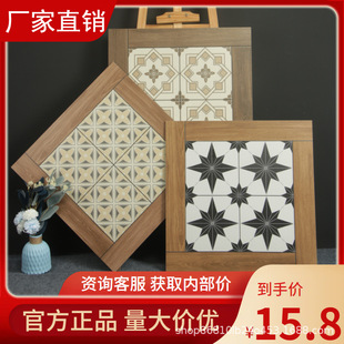 600X600 Matte Antique Tiles for Kitchen, Bathroom, Balcony Background, Toilet Non-Slip Floor Tiles