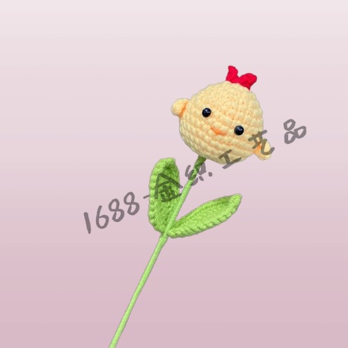 [완성 된 꽃다발] 치킨 1 개