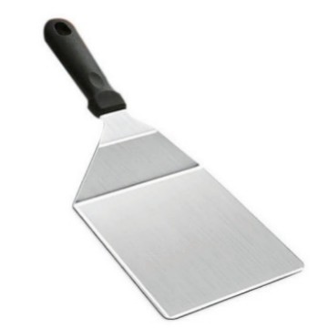 Juego de herramientas de barbacoa de acero inoxidable, popular en el mercado internacional, para exteriores, espátula para barbacoa, espátula para teppanyaki, juego combinado de herramientas.