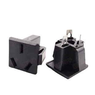 Power socket 3-hole card type AC-07 3-hole 1/250V industrial industrial socket other others