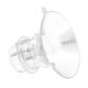Breast Pump Caliber Converter Horn Cover Telescopic Small Size Wearable Breast Shield Accessories Silicone Converter