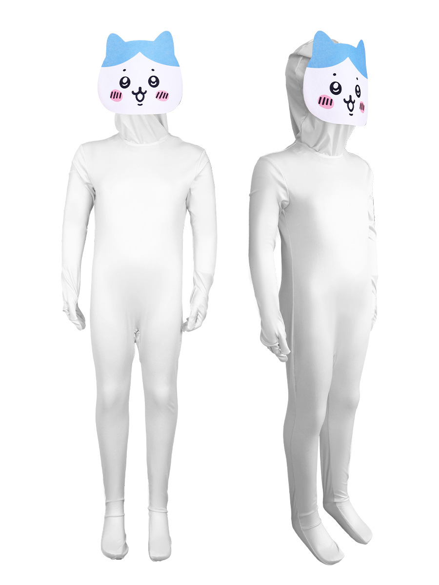 Halloween Chiikawa nuevo traje de cosplay extraño juego de roles Xiao Hachi espectáculo image 4