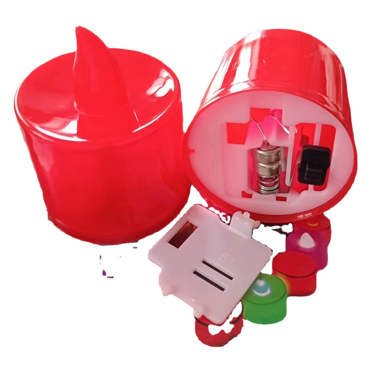 Светодиодная Электронная свеча лампа в наличии креативная атмосфера свадьбы, дня рождения макет реквизит Электронная свеча Будда цветной воск