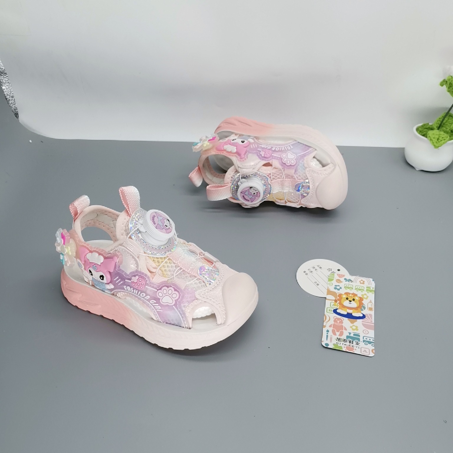 26-31 Tamaño de sandalias para niñas verano 2026 explosión zapatos de playa para niños zapatos de playa para niñas