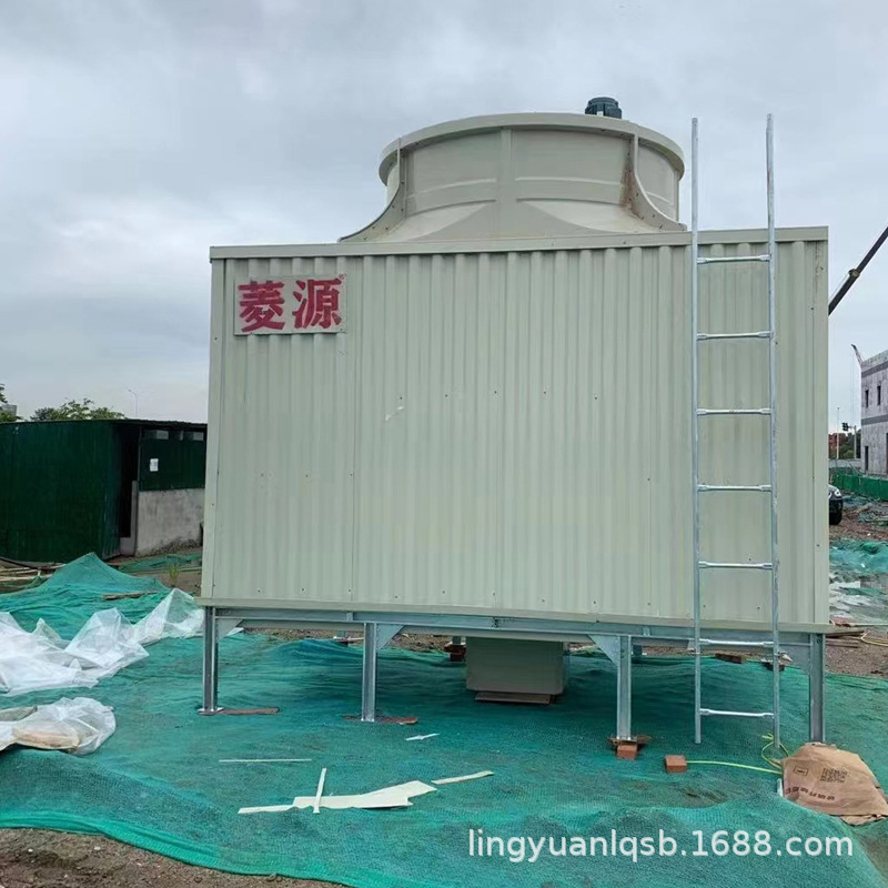 Square Horizontal Flow Cooling Tower Industrial Type 150t Cooling Water Tower Industrial Water Cooling Cycle Application Heat Exchange Evaporative Type