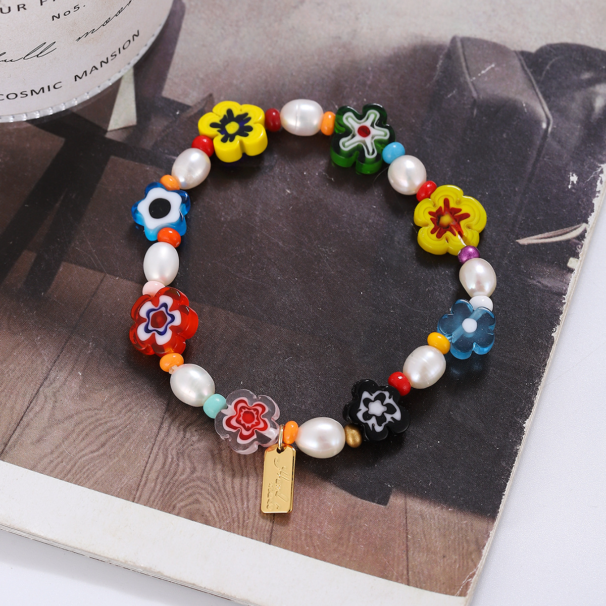 Corea del Sur ins pulsera de perlas de moda diseño de las mujeres sentido nicho pulsera de temperamento versátil pulsera de pareja joyería al por mayor