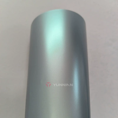 Auto Color Change Film | Film TPU Car Body Color Changing - pet-tech-silver-green-matte-15216m