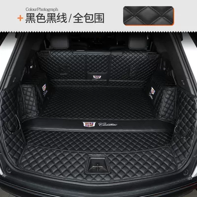 Trunk Mat — 2025 Cadillac XT5 - fully-enclosed-in-black-20-24-cadillac-xt5