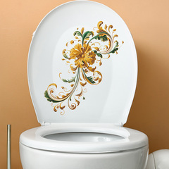 Wholesale Self-Adhesive Home Decor Wall Stickers with Creative Retro Embossed Patterns—Perfect for Toilets, Bathrooms, and More