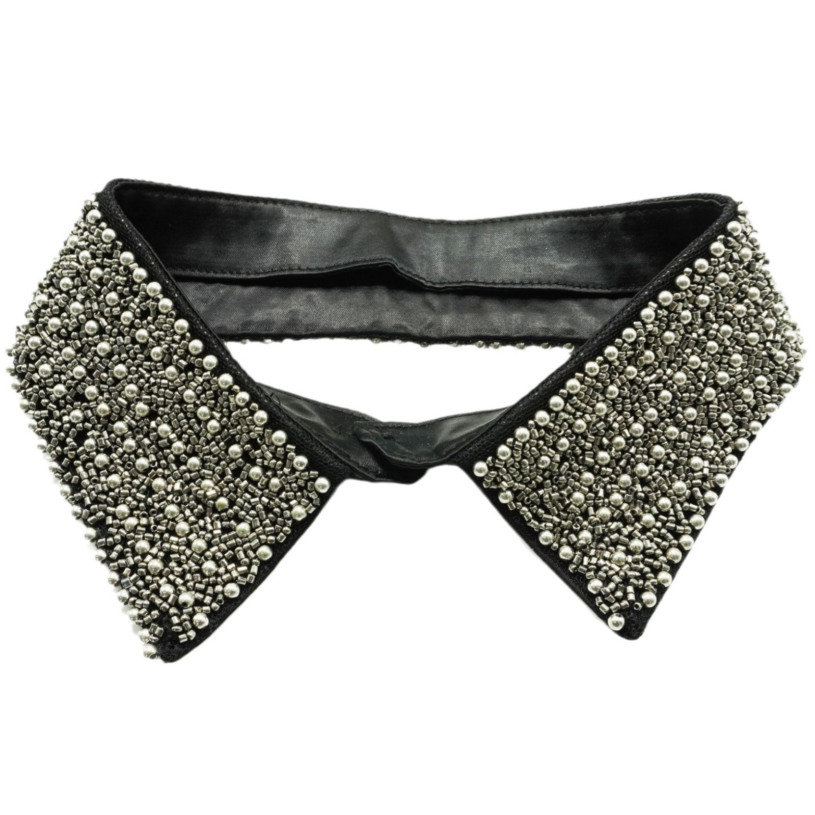 Jinghongyuan Punk Style Heavy Industry Beading Exquisite Classy Matchinging Sweater Skirt Fashion Fake Collar Clothing Accessories