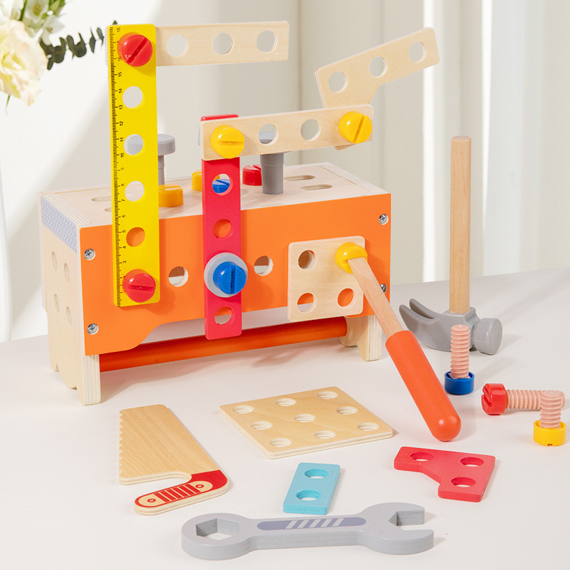 Juguetes educativos para niños, tuercas multifuncionales, coche de ensamblaje, ejercicio de ensamblaje creativo, pensamiento lógico, bloques de ensamblaje