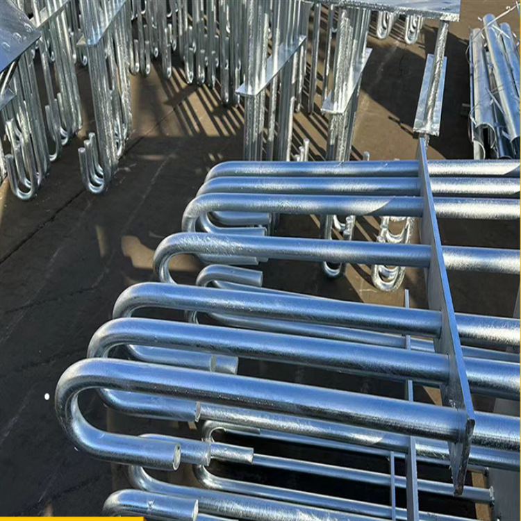 Perno de anclaje de mango de paraguas perno de anclaje galvanizado en caliente de doble cabeza tornillo de fijación completa fijación de fijación