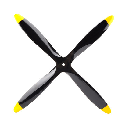 Four-blade propeller model airplane aircraft Tetraphylla Propeller 13 Inch to 22 Airplanes Exercise machine model airplane Mujiang