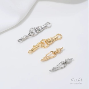 ����ɫ14K�������m�����~�h��diy�ֹ��������Ʒ�B����β�����