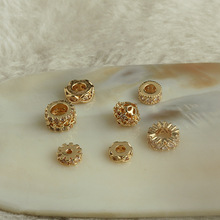 14k����ɫ�ʯ�X݆���� diy�ֹ��Ʒ��� ƽ8������朴������