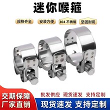 镀锌不锈钢抱箍热销迷你mini喉箍挂头蜗轮蜗杆软管夹小强力水管夹
