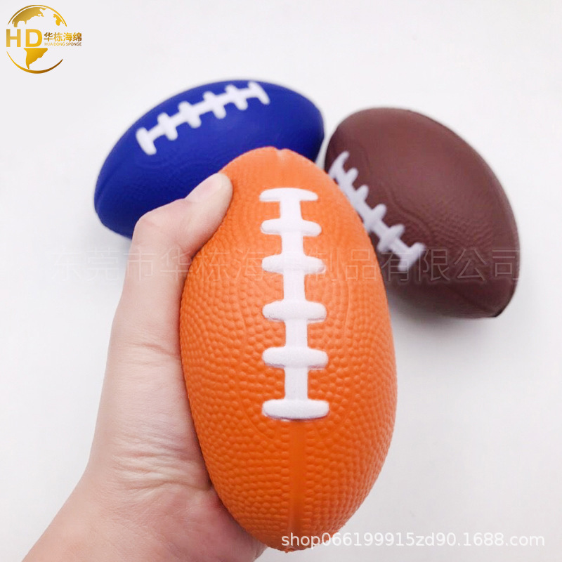 Customized Wholesale Solid Pu Ball American Football Pressure Fan Mini American Football Decompression Vent Pressure Ball