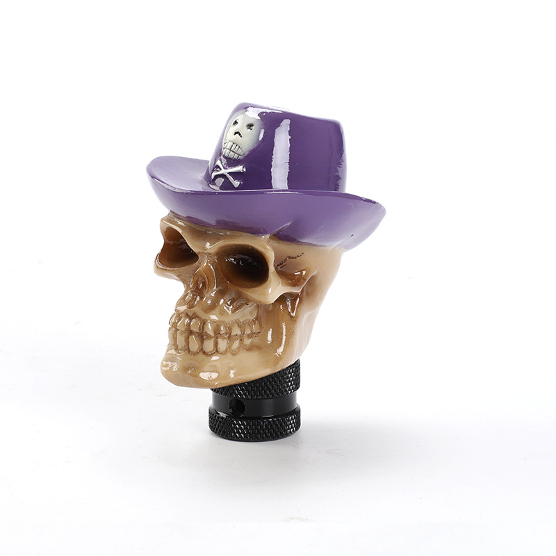 accesorios de modificación de automóviles cabeza de marchas personalidad cabeza de manija fantasma varilla de cambio de marchas bola de mano al por mayor image 9