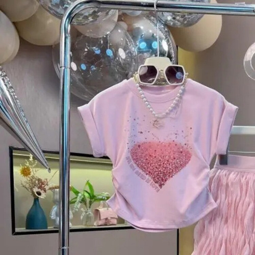 Girls' Summer Dress 2025 Trendy 6-7 Year Old Princess Dress 8-Piece Set 9 Summer 12-Year-Old Skirts