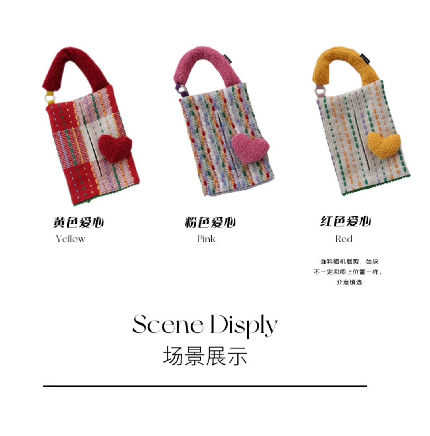 Creative Car Tissue Box, High-Quality and Cute West Highland Dog Tissue Box, Car Tissue Hanging Bag, Car Tissue Box