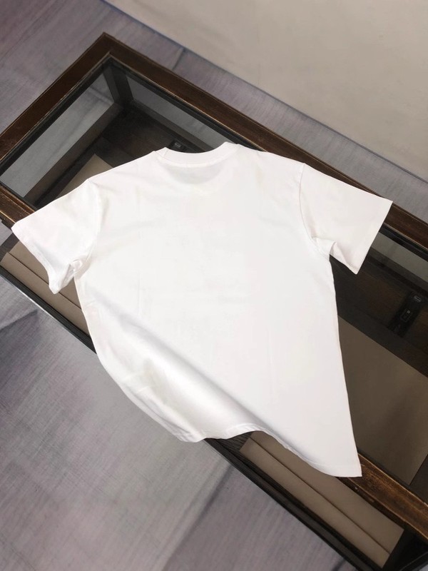 クロスボーダー ハイバージョン 25ssF フェンジア 老眼 クマプリント メンズ 半袖 Tシャツ 夏トレンド ブランド トレンド 半袖|undefined