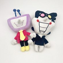 跨境新款 DELTARUNE Deltarune Spamton Plush三角符文毛绒玩具