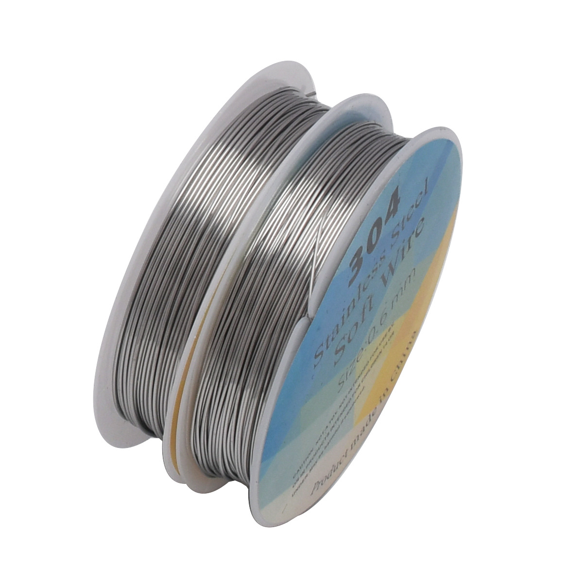 304 스테인레스 스틸 와이어 와이어 0.3-1.0MM 작은 롤 DIY 쥬얼리 액세서리 수제 재료