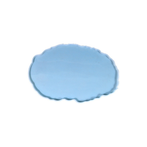Proud diy glue mold oval irregular tray silicone mold storage dinner plate cross-border exclusive supply