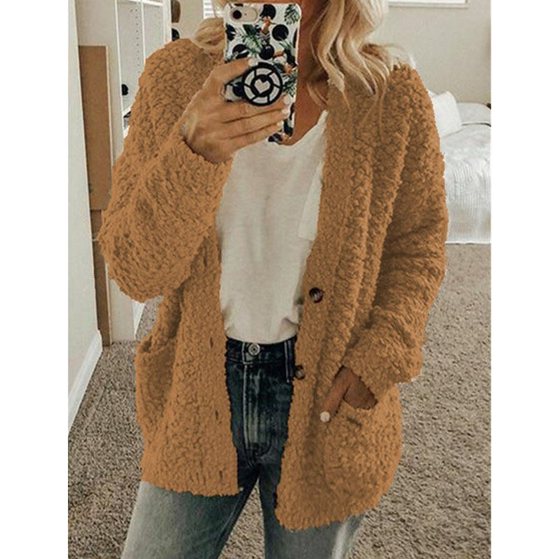 Women's Sweater Jacket For Autumn And Winter Casual Fashion_voghion.com