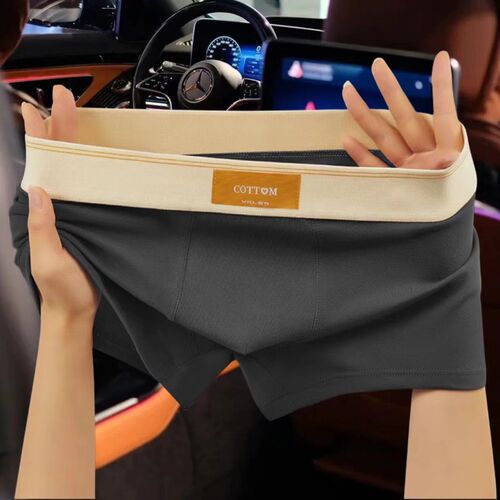 Men's underwear men straight-leg pants breathable loose comfortable large breathable men's four-leg pants straight-leg pants short pants