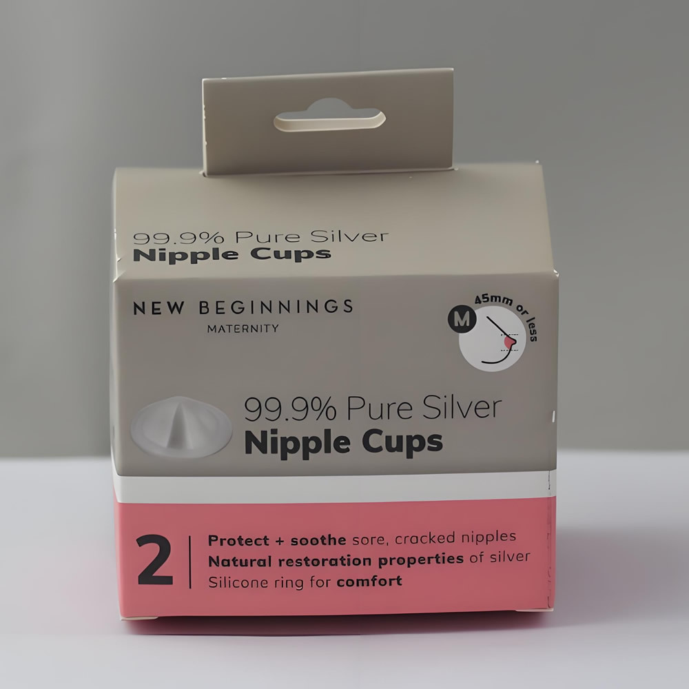 Purchasing Agent for Mothers' Special Sterling Silver Breast Shield Ultra-Thin Sterling Silver Nipple Shield Silverette Silver Cup 999 Silver Nipple Shield