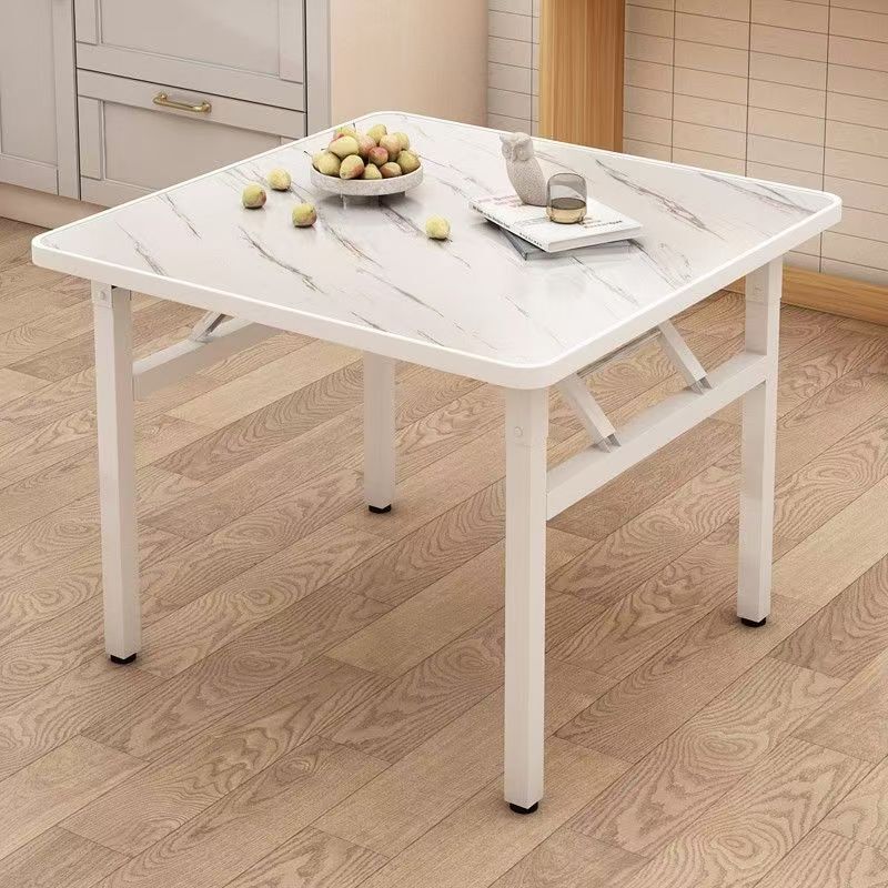 折りたたみダイニングテーブル、家庭用正方形屋台、ローテーブル、レンタルハウス、寮のダイニングテーブル、小さなフロアテーブル、シンプルな屋外用|undefined