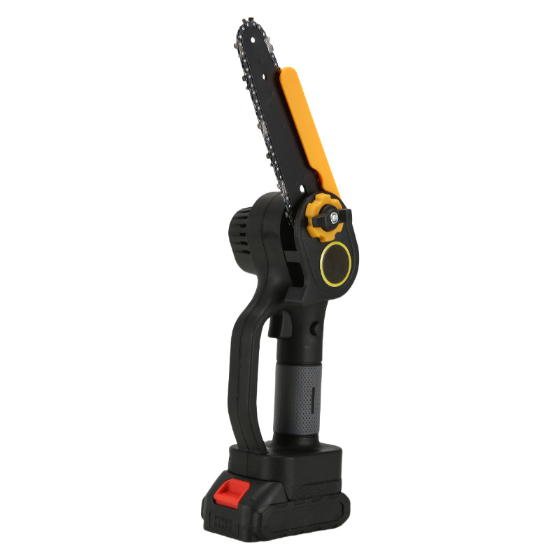 Sierra eléctrica recargable de 6 pulgadas carpintería de mano inalámbrica litio sierra eléctrica de cadena de antorcha de madera sierra eléctrica portátil de alta potencia