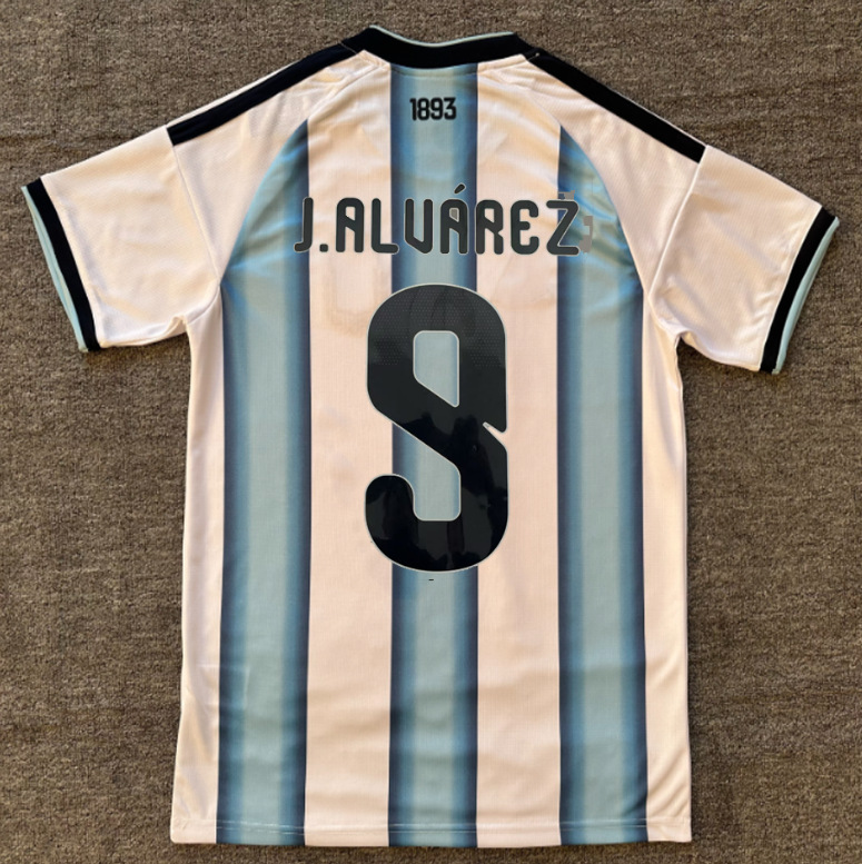 2026 nuevo equipo nacional argentino español camiseta McCallister estrella impresa uniformes de fútbol