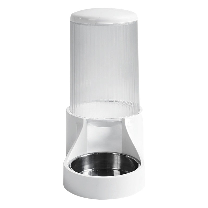 Yu gato mascota tazón de fuente de comida perro mascota alimentador automático de gran capacidad comida para gatos comida para perros máquina de alimentación automática dispensador de agua