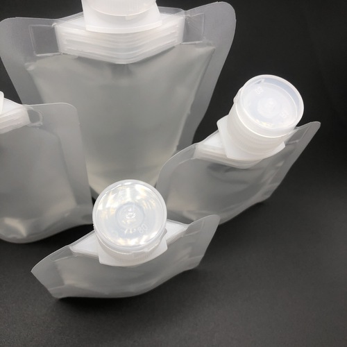 Travel lotion refill bag 50ml100ml cosmetic refill spout bag Essential oil flip-top spout bag refill bag