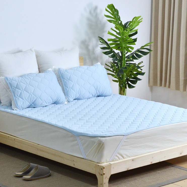 대외 무역 수출 여름 일본식 차가운 느낌 미끄럼 방지 매트 얼음 실크 시원한 느낌 일본식 부드러운 매트 기계 세탁 가능 통기성 메쉬