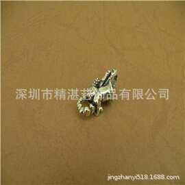 925纯银个性弹簧扣设计和制造 项链手链链坠异型龙虾扣梨形扣加工