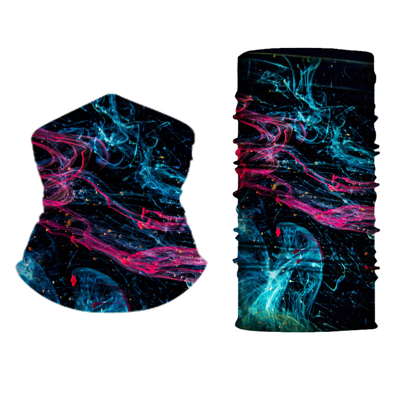 Xunhui sin costuras de alta elástico Lycra pañuelo transfronterizo Amazon montar protección solar Deportes al aire libre a prueba de viento mágico pañuelo en la cabeza