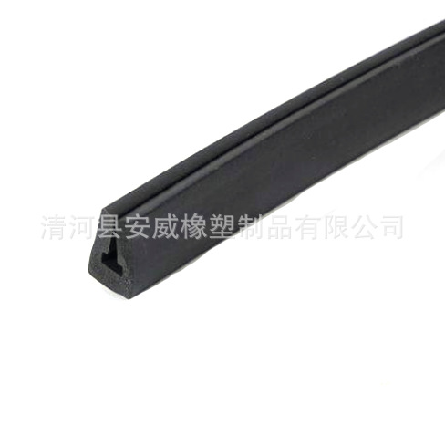 U型橡胶包边条密封条卡条玻璃防撞嵌条护边密封条