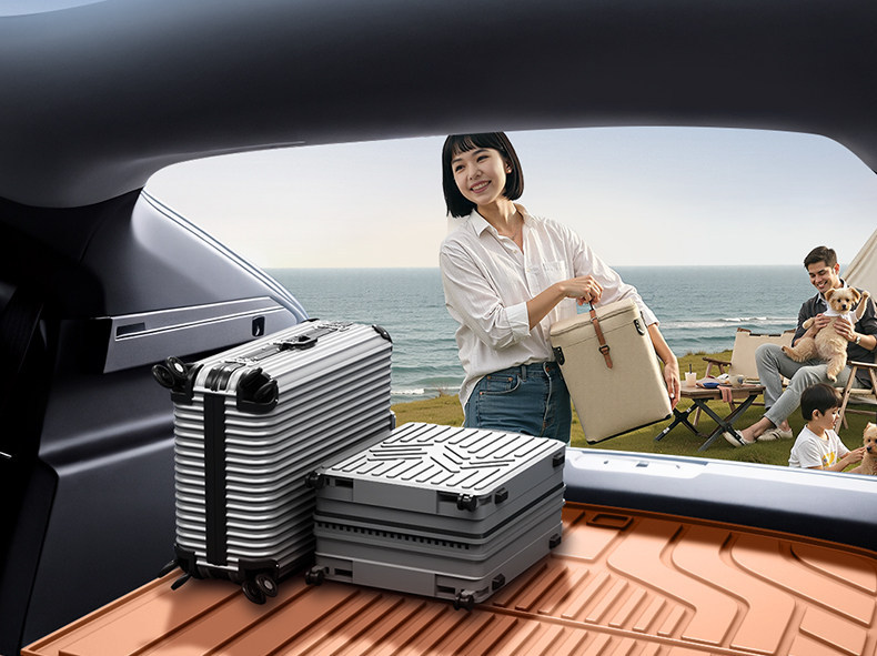 Suitable for Leapmotor D99 Trunk Mat Tpe26 New Model Car Modification Interior Accessories Foot Mats and Trunk Supplies Collection