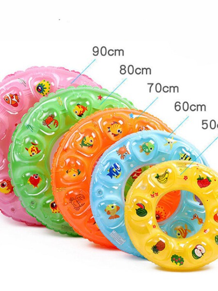 Inflatable swimming ring PVC