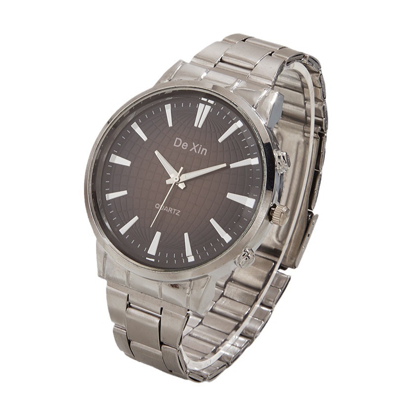 Venta directa de fábrica reloj de hombre reloj de regalo al por mayor reloj de moda simple correa de acero reloj de cuarzo para hombre